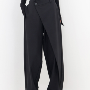 Women's Baggy Trousers with Relaxed Fit and Versatile Style