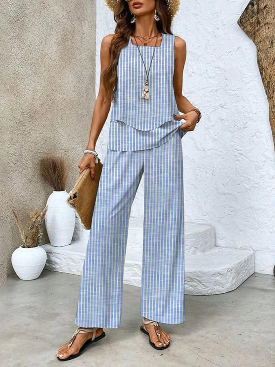 Women's Two-Piece Set with Coordinated Design and Versatile Style - Image 5
