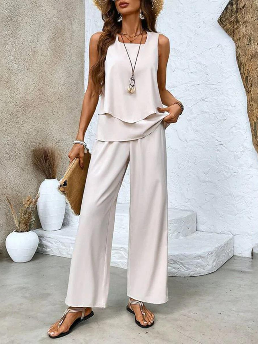 Women's Two-Piece Set with Coordinated Design and Versatile Style - Image 6