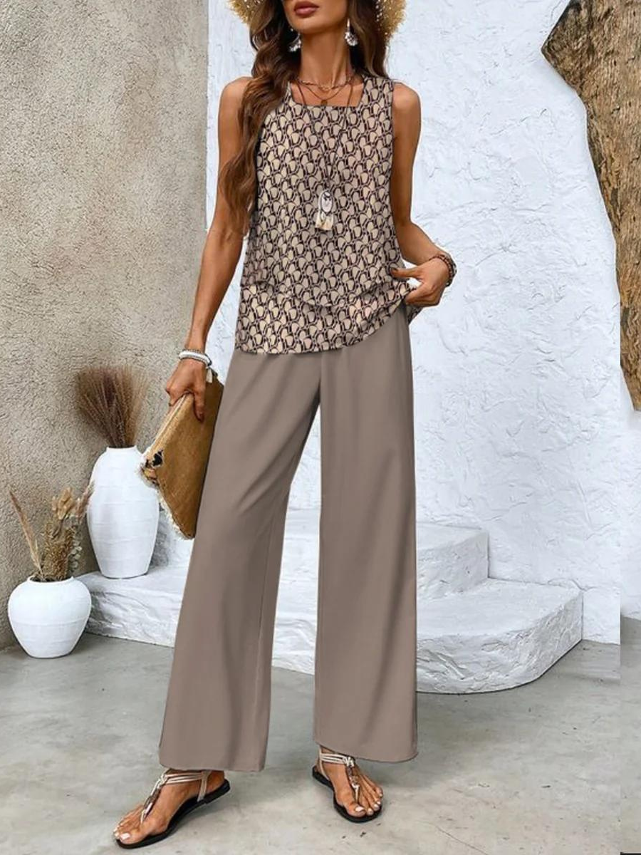 Women's Two-Piece Set with Coordinated Design and Versatile Style - Image 3
