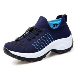 Women's Supportive Footwear with Cushioned Insole and Flexible Sole