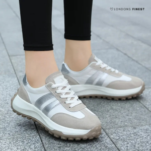 Women's Cushioned Arch Support Shoes with Comfortable Fit and Breathable Design