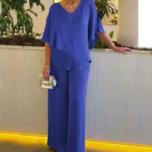 Women's Two-Piece Set with Elegant Design and Versatile Style