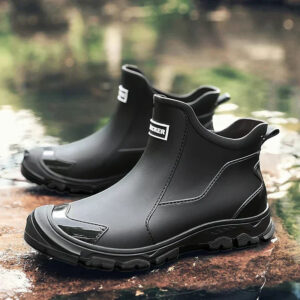 Women's Rain Boots with Waterproof Design and Durable Soles