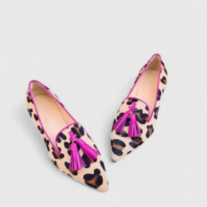 Women's Classic Loafers with Cushioned Insole and Flexible Sole