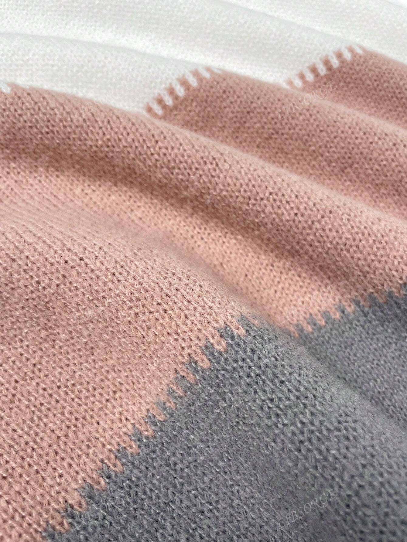 Women's Knit Sweater with Relaxed Fit and Soft Texture - Image 6