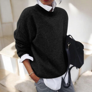 Women's Everyday Sweater with Soft Texture and Versatile Style