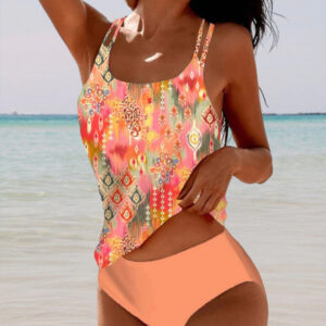 Women's Swimsuit with Tummy Control and Adjustable Straps