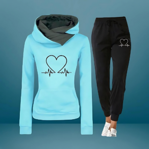 Women's Two-Piece Set with Soft Fabric and Relaxed Fit