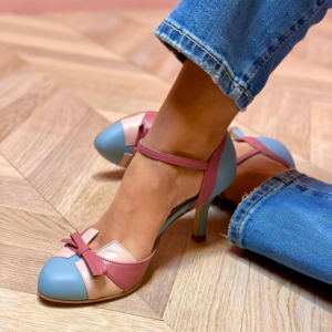 Women's Elegant Heel Sandals with Adjustable Straps and Cushioned Insole